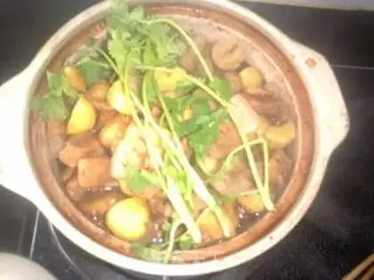 Make Chestnut casserole step 13