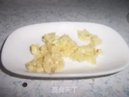 Make Garlic shrimp doll food step 5