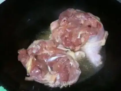Make Take the chicken rice step 4
