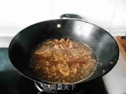 Make Scorch rice powder step 7