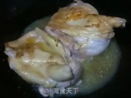 Make Take the chicken rice step 5