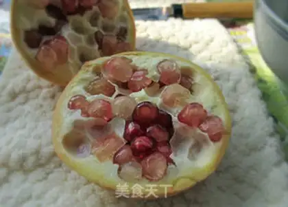 Make 30 seconds for pomegranate step 2