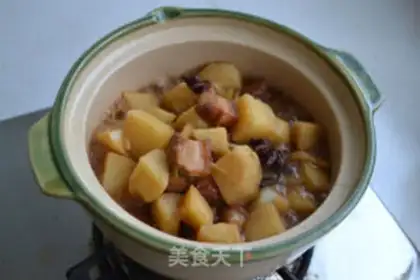Make Five flowers for potatoes step 8