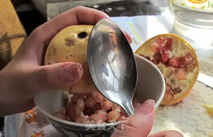 Make 30 seconds for pomegranate step 4