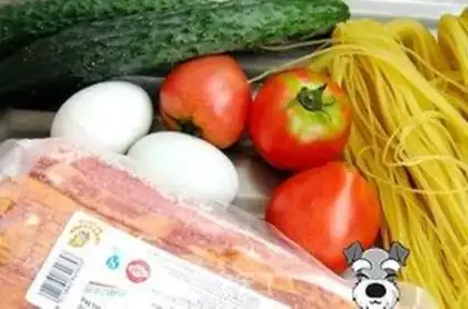 Make Cold noodles step 0