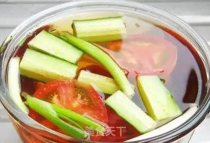 Make Cold noodles step 1