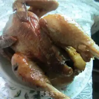 Make Microwave roast chicken step 4