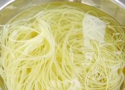 Make Cold noodles step 2