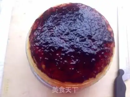 Make A salsa cheesecake step 14