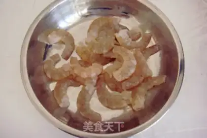 Make Peas, shrimp step 0