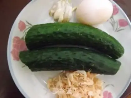Make Shrimp cucumber step 0