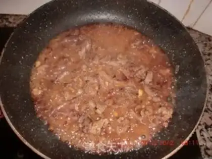 Make Boiled beef chips step 9