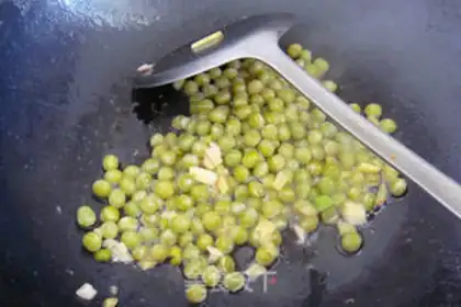 Make Peas, shrimp step 7