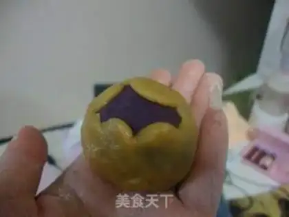 Make Chestnut mooncake step 5