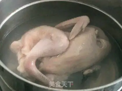 Make Clear the chicken soup step 4