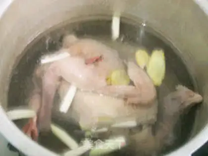 Make Clear the chicken soup step 5