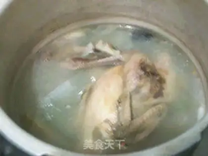 Make Clear the chicken soup step 7