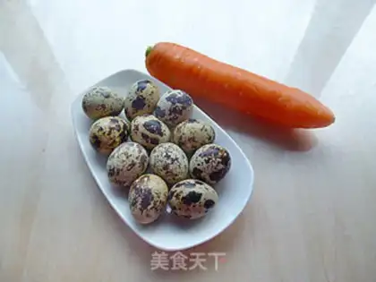 Make Little rabbit quail eggs step 0