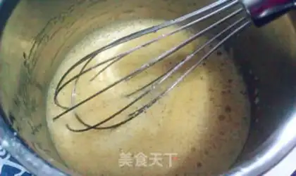 Make Coffee chili cake step 1