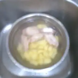 Make Curry potato chicken wings step 4
