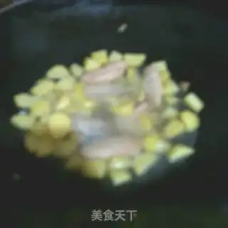 Make Curry potato chicken wings step 5