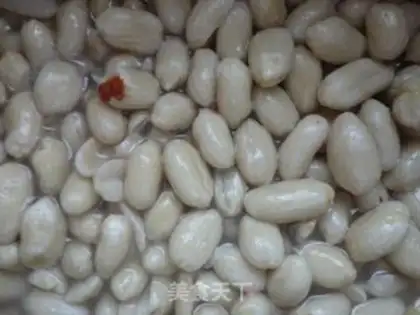 Make Bean and egg yolks step 0
