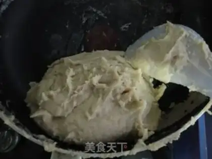 Make Bean and egg yolks step 2
