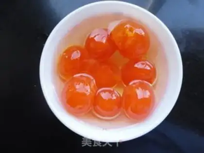Make Bean and egg yolks step 3