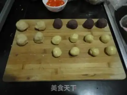 Make Bean and egg yolks step 9