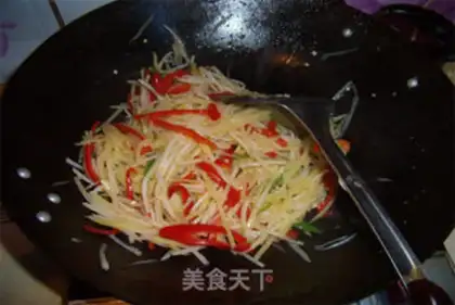 Make Spicy potatoes step 5