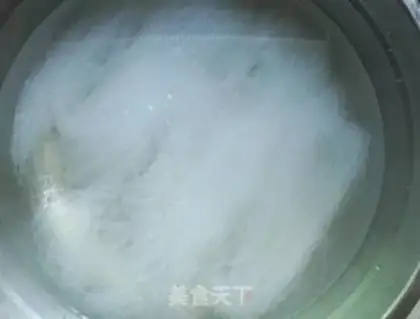 Make Garlic fan steam tape step 1