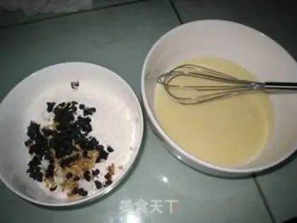Make A walnut omelet step 1