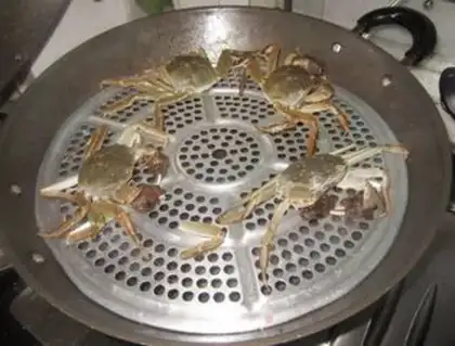 Make Steam crabs step 2