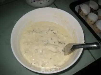 Make Souffle-sesame rabbit step 6