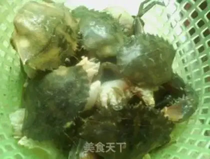 Make A garlic crab step 1