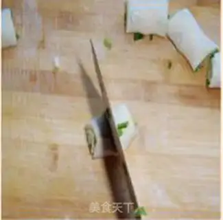Make Chicken mat roll step 10
