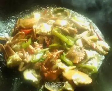 Make A garlic crab step 5