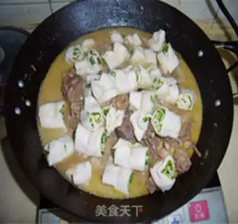 Make Chicken mat roll step 12
