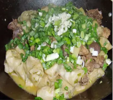 Make Chicken mat roll step 13