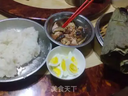 Make Haffy rice chicken step 0