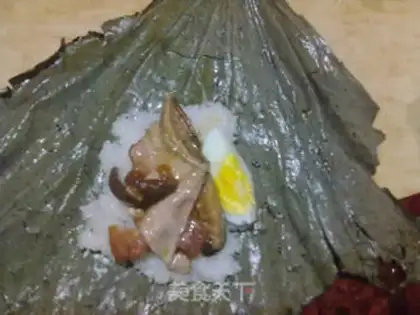 Make Haffy rice chicken step 2
