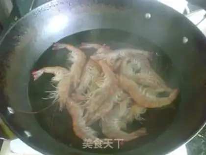 Make New drunk shrimp step 2