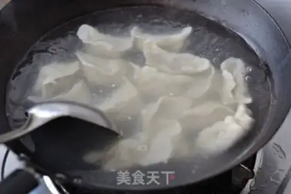 Make Celery dumplings step 12