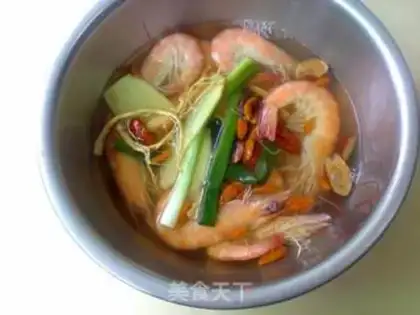 Make New drunk shrimp step 4