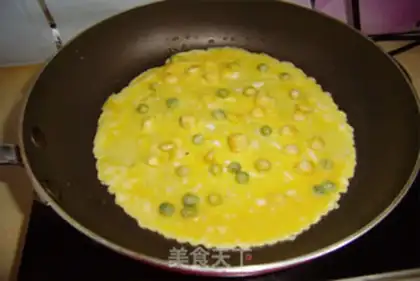 Make Corn and vegetable pancakes step 2