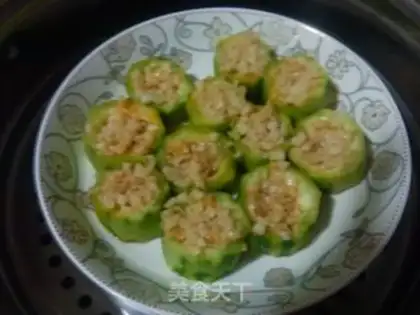 Make Garlic silk melon step 3