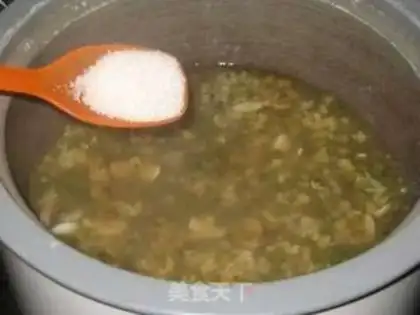 Make Lily green bean soup step 7
