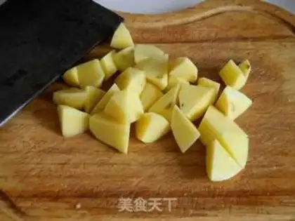 Make Potato and eggplant step 1
