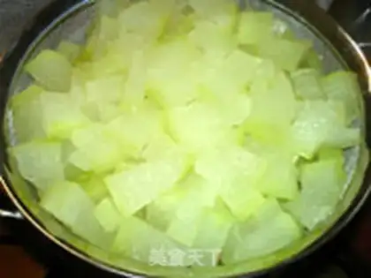 Make Basic winter melons step 2