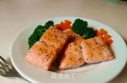 Make Fried salmon step 4